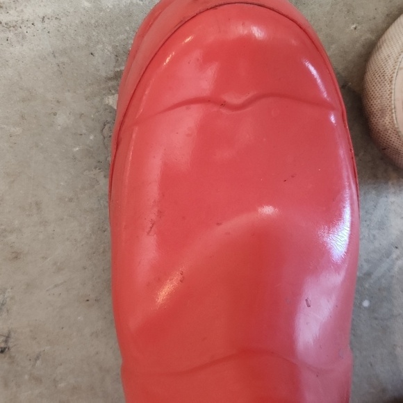 Hunter Pink/Peach Tall Original Gloss Rain Boots - Picture 6 of 7